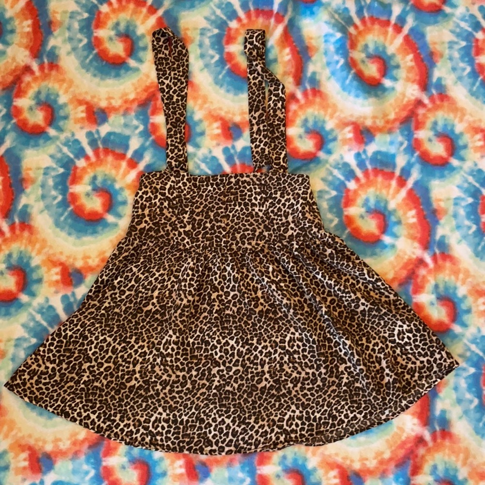 Wild Fable cheetah print skater skirt